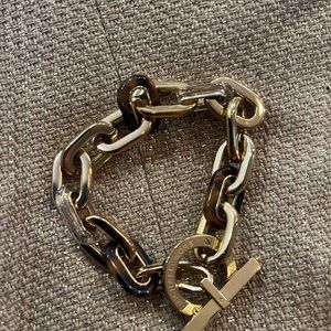Michael kors bracelet - gold and brown tortoise
